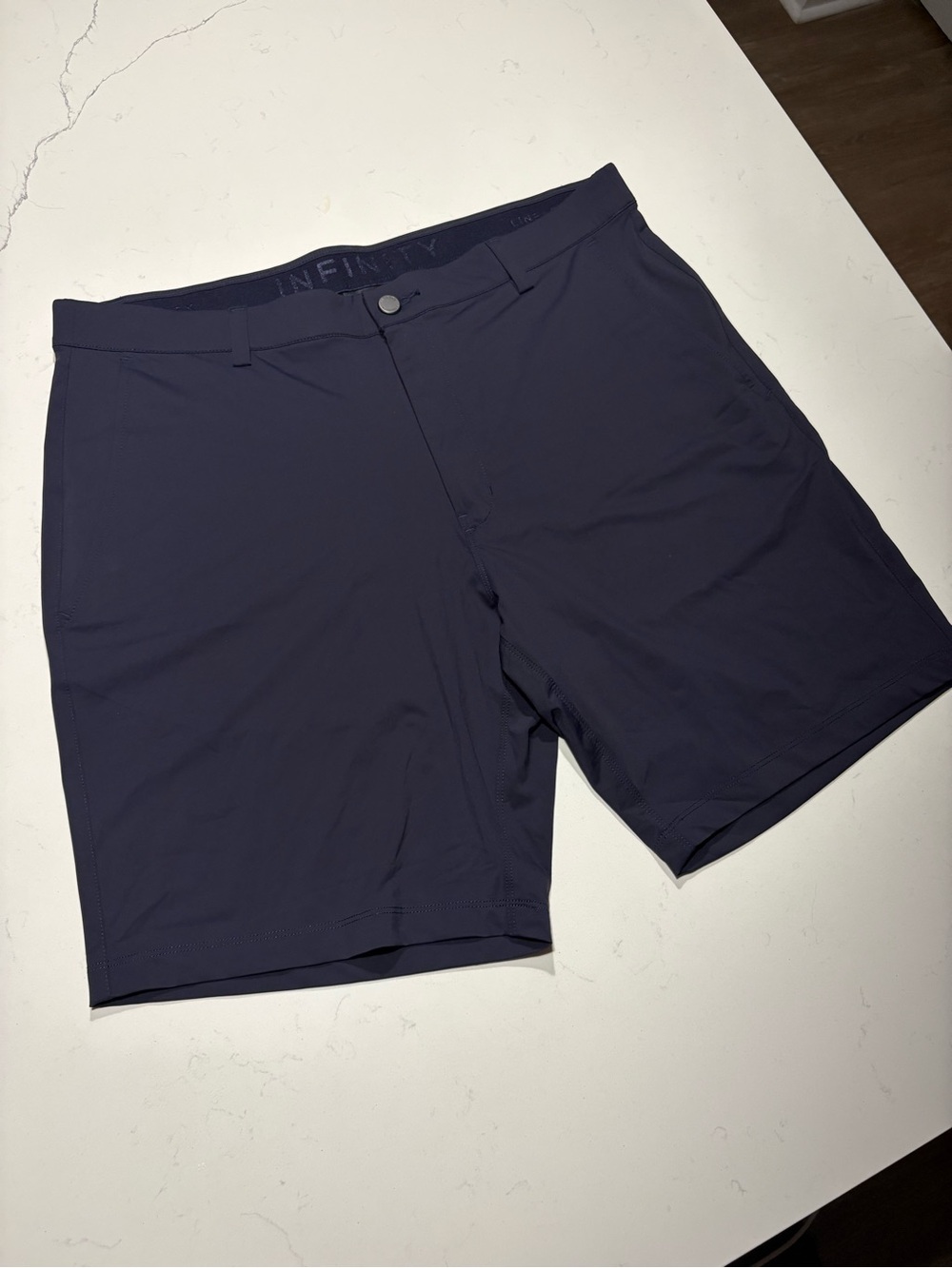 NFINITY Black Stretch Active Shorts with Branded Waistband